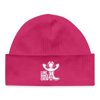 Line Dance Crew Western Flair - Baby Organic Mütze - hot Pink - Vorne