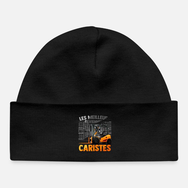 CARISTES - Bonnet bébé bio - noir