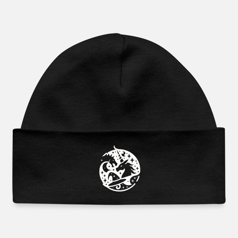 Contes de fées - Bonnet bébé bio - noir