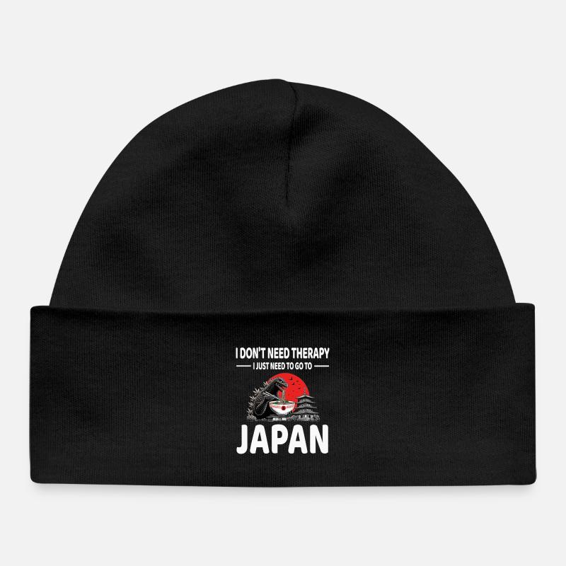 Japan - Baby Organic Beanie - black