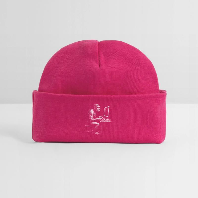 Digital Coder Homo Erectus Geschenk Baby Organic Mütze