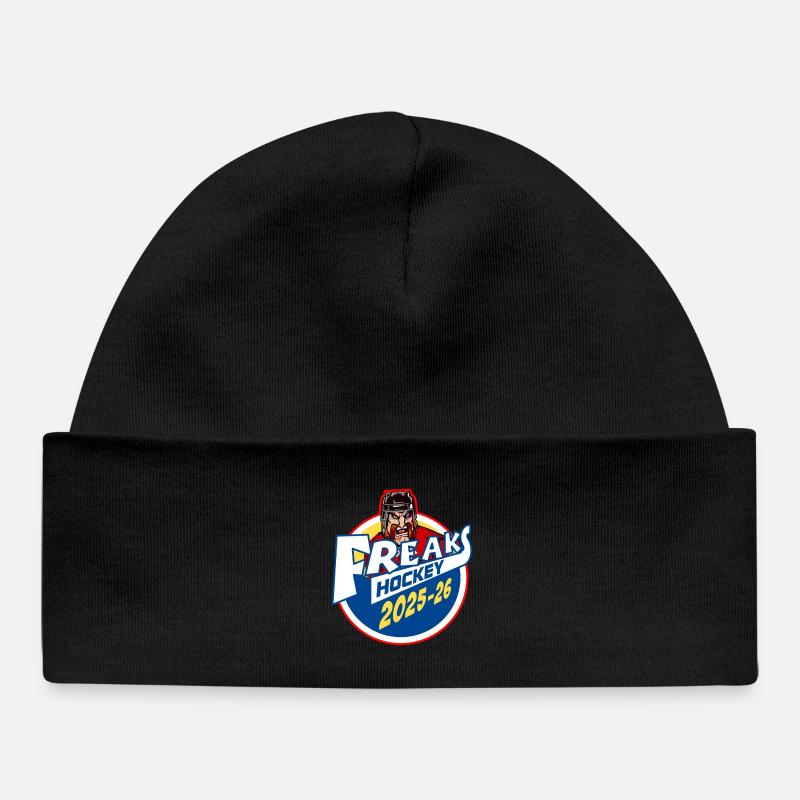 Freaks Hockey 2025-26 Écusson - Bonnet bébé bio - noir