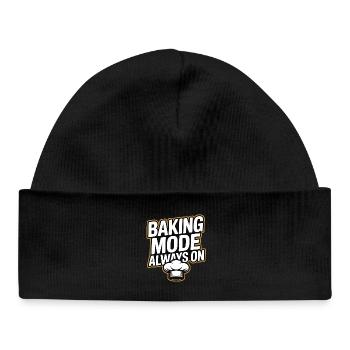 Mode de cuisson - Mode de cuisson toujours activé - Bonnet bébé bio - noir - Devant