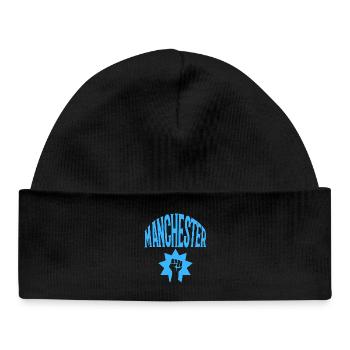 Manchester - Baby Organic Beanie - black - Front