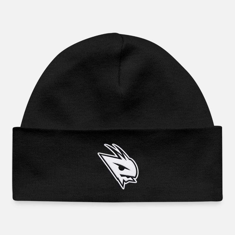 logo_bordado - Bonnet bébé bio - noir