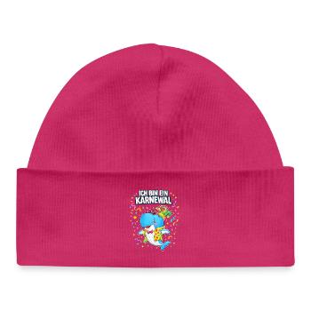 Cologne Carnival Carnival Carnival Karnewal - Baby Organic Beanie - hot pink - Front