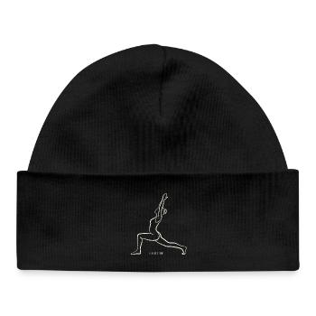 SOUL CONTOUR - Virabhadrasana - Baby Organic Beanie - black - Front