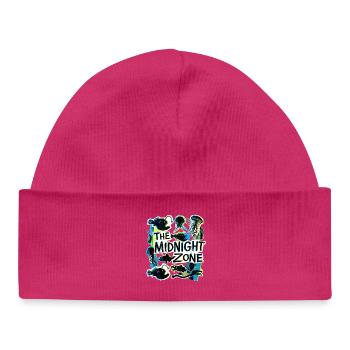 La Zone Plastique de Minuit - Bonnet bébé bio - hot pink - Devant