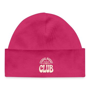 Eternal Moon Club - Baby Organic Beanie - hot pink - Front