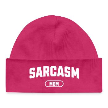 Sarkasmus-Mama - Baby Organic Mütze - hot Pink - Vorne
