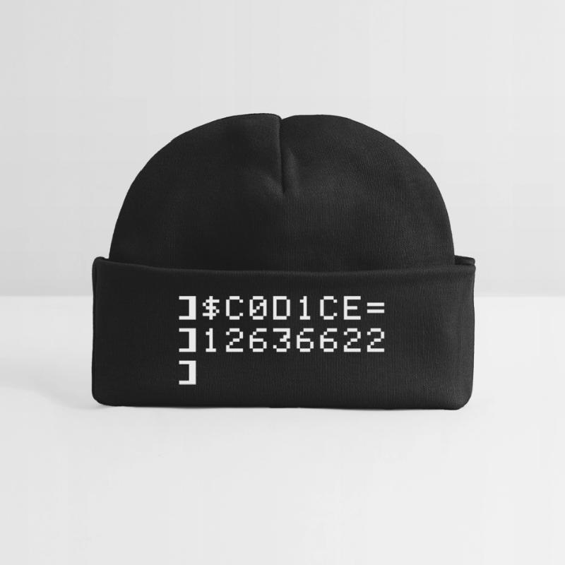 C0D1CE Codice 8-Bit Esadecimal Code Nerd Pix Bonnet bébé bio