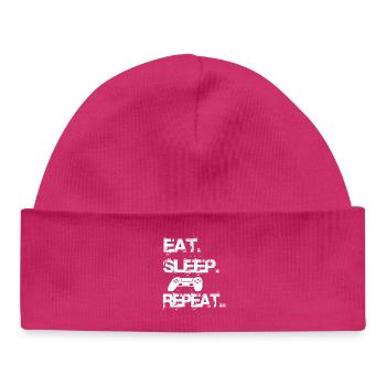 Joueur - Bonnet bébé bio - hot pink - Devant