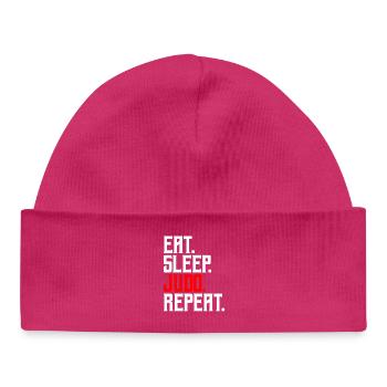 Judo - Baby Organic Beanie - hot pink - Front
