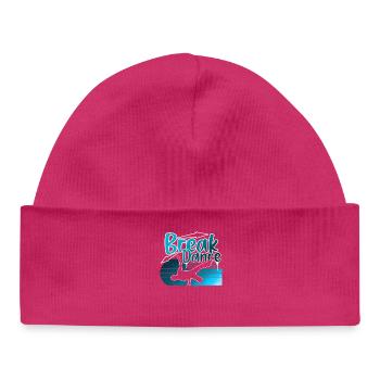 Breakdance - Baby Organic Beanie - hot pink - Front