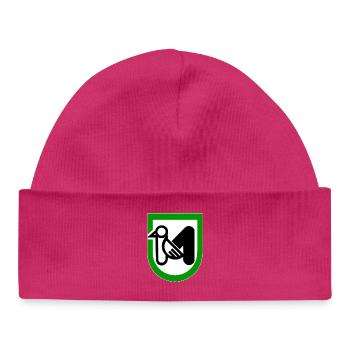 Marche Italie - Bonnet bébé bio - hot pink - Devant