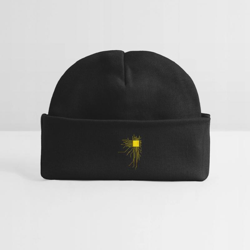 platine Core cpu Computer Nerd Programmer admin Baby Organic Beanie