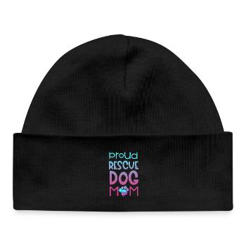 Rescue Dog Search Dog Service Dog Paw - Baby Organic Beanie - black - Front