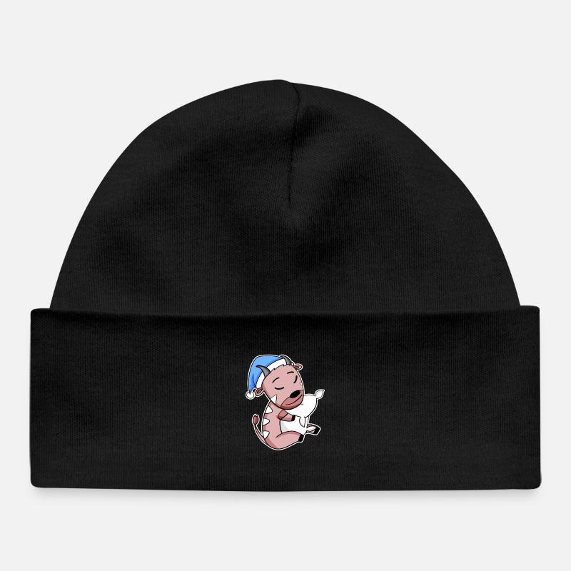 Antilope - Bonnet bébé bio - noir