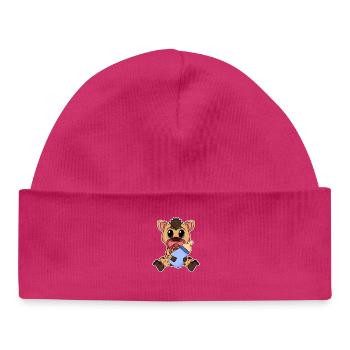 Baby - Baby Organic Beanie - hot pink - Front