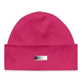 Grauzonen 2 - Baby Organic Mütze - hot Pink - Vorne