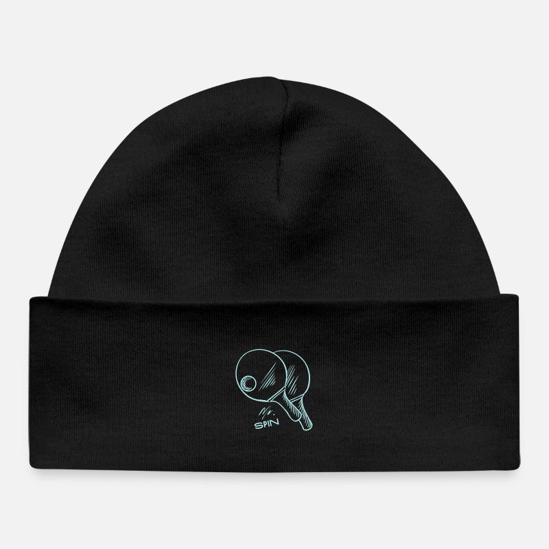 pagaie - Bonnet bébé bio - noir