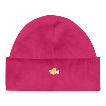 Tropical Molly - Baby Organic Beanie - hot pink - Front