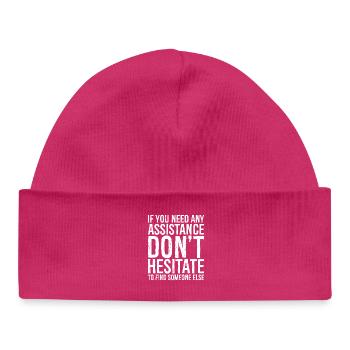 If you need any assistance don t hesitate to find - Baby Organic Beanie - hot pink - Front