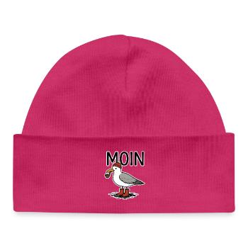 Möwe Moin - Baby Organic Mütze - hot Pink - Vorne