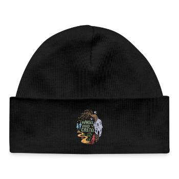 Hansel and Gretel Witch House Vintage - Baby Organic Beanie - black - Front
