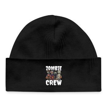 ZOMBIE CREW - ZOMBIE HALLOWEEN - Baby Organic Beanie - black - Front