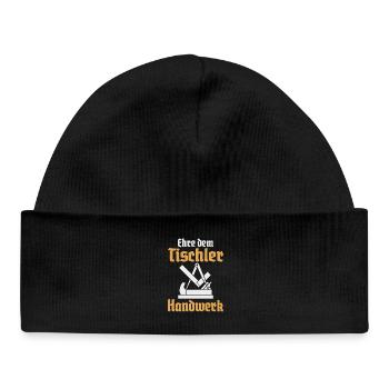 Carpenter Crafts Guild Sign Guild - Baby Organic Beanie - black - Front
