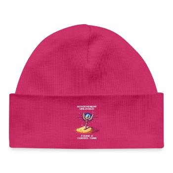 Achievement: Cursed Tomb Found | Egypt - Baby Organic Beanie - hot pink - Front