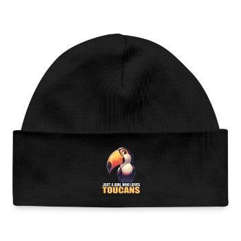 Toucans Toucan - Baby Organic Beanie - black - Front