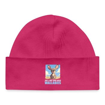 Wallabys Wallaby - Baby Organic Mütze - hot Pink - Vorne