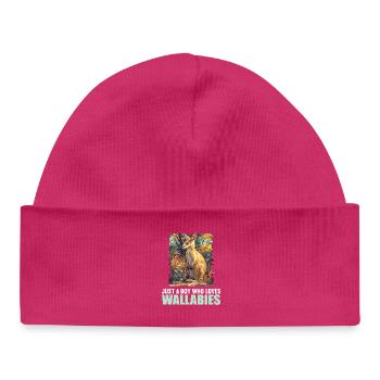 Wallabys Wallaby - Baby Organic Mütze - hot Pink - Vorne