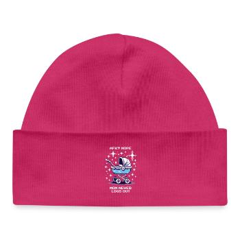 L’AFK ? Maman ne se déconnecte jamais | Gamer Maman, Parents - Bonnet bébé bio - hot pink - Devant