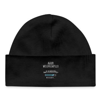 Agricultural Science Occupation Agricultural Scientist - Baby Organic Beanie - black - Front