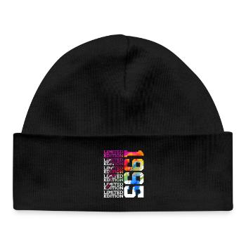 ÉDITION LIMITÉE 31 ANS 31 ANS 1995 - Bonnet bébé bio - noir - Devant