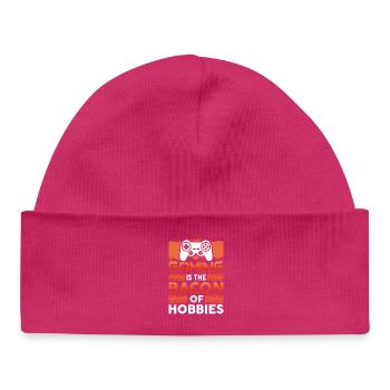 Gaming - Baby Organic Mütze - hot Pink - Vorne