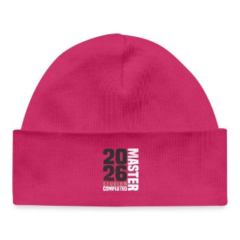 Master Abschluss 2026 - Baby Organic Mütze - hot Pink - Vorne