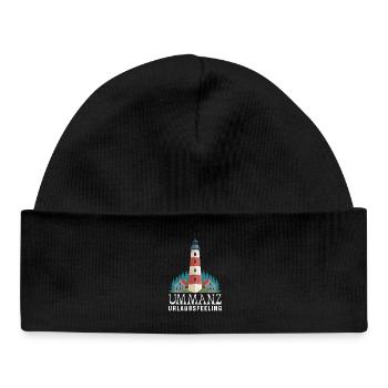Baltic Sea Holidays UMMANZ HOLIDAY FEELING Fun - Baby Organic Beanie - black - Front