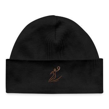 Basketball Basketball Player Gift Idea Baller Bball - Baby Organic Beanie - black - Front