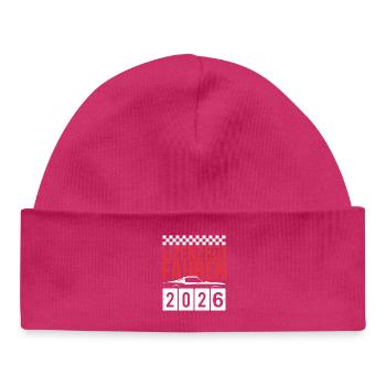 Driving License 2026 Driving Test Driving License Test - Baby Organic Beanie - hot pink - Front
