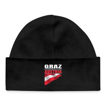 Graz - Baby Organic Beanie - black - Front