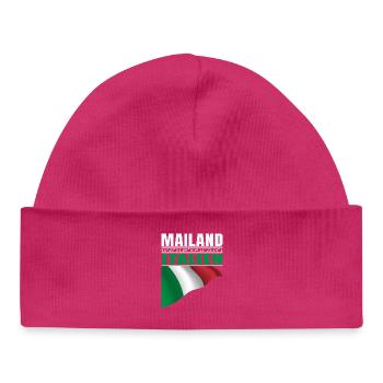 Milan - Baby Organic Beanie - hot pink - Front