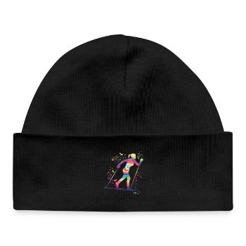 Ski de fond Ski de fond - Bonnet bébé bio - noir - Devant
