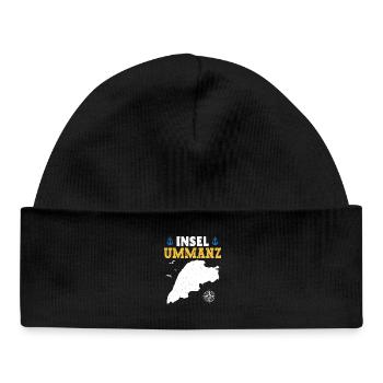 Baltic Sea Holiday ISLAND UMMANZ Fun - Baby Organic Beanie - black - Front
