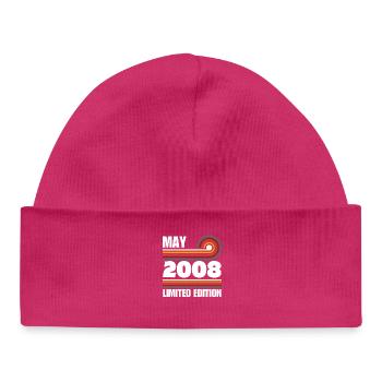 Édition Limitée 2007 18ème Cadeau d’Anniversaire - Bonnet bébé bio - hot pink - Devant