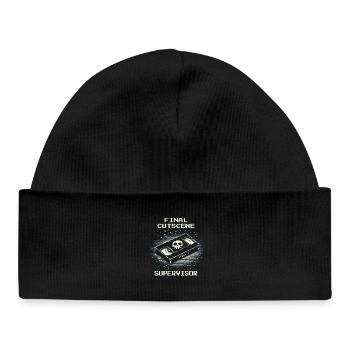 Final Cutscene | Undertaker with humor - Baby Organic Beanie - black - Front