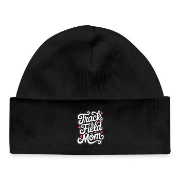 Athletics Sayings Athletics Gift - Baby Organic Beanie - black - Front